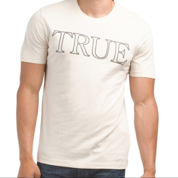 True Religion Other - True Religion TRUE Outline Logo Short Sleeve Shirt